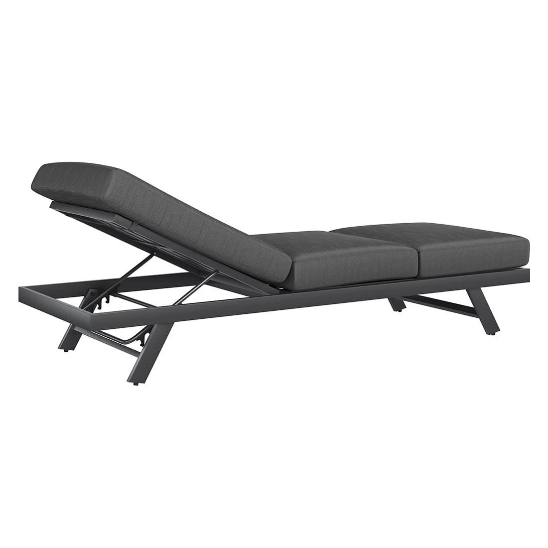 OUTLIV. Atlanta Gartensofa Aluminium/ Olefin Anthrazit/Grau OUTLIV. Atlanta Gartensofa Aluminium/ Olefin Anthrazit/Grau -Outliv outliv atlanta loungeliege aluminium olefin anthrazit grau 1246204 7