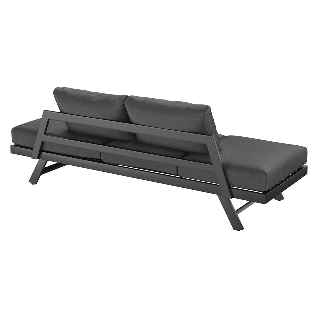 OUTLIV. Atlanta Gartensofa Aluminium/ Olefin Anthrazit/Grau OUTLIV. Atlanta Gartensofa Aluminium/ Olefin Anthrazit/Grau -Outliv outliv atlanta loungeliege aluminium olefin anthrazit grau 1246204 9