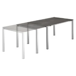 OUTLIV. Ausziehtisch 160/217/267x92cm Edelstahl/HPL Silbergrau/Zement Dunkel 3 OUTLIV. Ausziehtisch 160/217/267x92cm Edelstahl/HPL Silbergrau/Zement Dunkel -Outliv outliv ausziehtisch 160 217 267x92cm edelstahl hpl 1343312 2