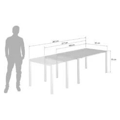 OUTLIV. Ausziehtisch 160/217/267x92cm Edelstahl/HPL Silbergrau/Zement Dunkel 9 OUTLIV. Ausziehtisch 160/217/267x92cm Edelstahl/HPL Silbergrau/Zement Dunkel -Outliv outliv ausziehtisch 160 217 267x92cm edelstahl hpl 1343312 8