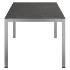 OUTLIV. Ausziehtisch 160/217/267x92cm Edelstahl/Glaskeramik Dark Grey 5 OUTLIV. Ausziehtisch 160/217/267x92cm Edelstahl/Glaskeramik Dark Grey -Outliv outliv ausziehtisch 160x220 280x100cm edelstahl keramik dark grey 994601 5