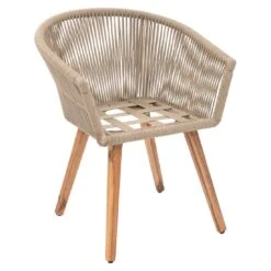 OUTLIV. Avarua Gartensessel Akazie/Gurt Taupe/Hellbraun 4 OUTLIV. Avarua Gartensessel Akazie/Gurt Taupe/Hellbraun -Outliv outliv avarua diningsessel akazie gurt 1412414 5