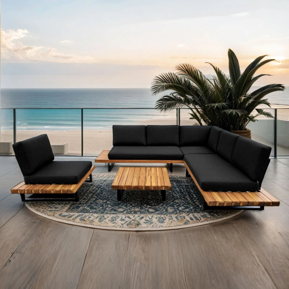 OUTLIV. Bahamas Ecklounge 4-tlg. Aluminium/Polyester Schwarz OUTLIV. Bahamas Ecklounge 4-tlg. Aluminium/Polyester Schwarz -Outliv outliv bahamas loungeecke 4 tlg aluminium polyester schwarz 1311676 1