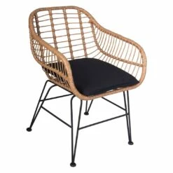 OUTLIV. Gartenmöbel-Set 3-teilig Stahl/Geflecht Natur -Outliv outliv balkon set 3 teilig stahl geflecht 1284352 4