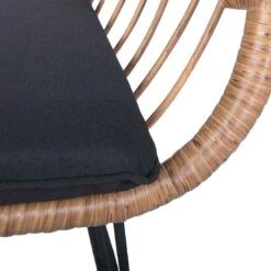 OUTLIV. Gartenmöbel-Set 3-teilig Stahl/Geflecht Natur -Outliv outliv balkon set 3 teilig stahl geflecht 1284352 8