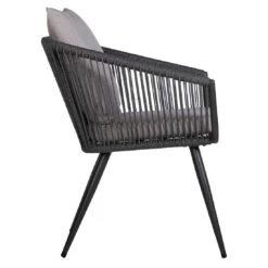 OUTLIV. Alex Gartenmöbel-Set 3-tlg. Aluminium/ Rope Grau 4 OUTLIV. Alex Gartenmöbel-Set 3-tlg. Aluminium/ Rope Grau -Outliv outliv balkonset 3 tlg aluminium rope 1429420 5