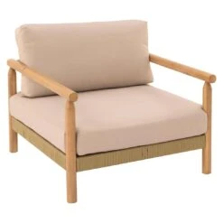 OUTLIV. Berga Loungeset 4-tlg. Rope/Akazie Taupe 5 OUTLIV. Berga Loungeset 4-tlg. Rope/Akazie Taupe -Outliv outliv bergen lounge set rope taupe akazie teak look 1267500 6