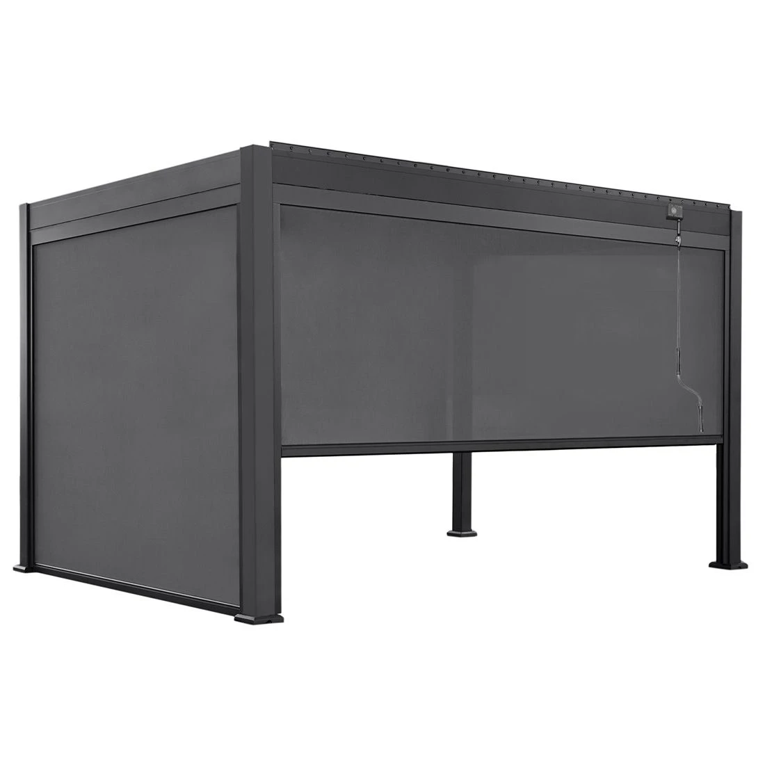 OUTLIV. Bio Santorini Gartenpergola 300x400cm mit Seitenteile Aluminium Anthrazit OUTLIV. Bio Santorini Gartenpergola 300x400cm Mit Seitenteile Aluminium Anthrazit -Outliv outliv bio santorini pergola 300x400cm mit seitenteile aluminium 1448527 1