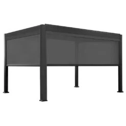 OUTLIV. Bio Santorini Gartenpergola 300x400cm Mit Seitenteile Aluminium Anthrazit 2 OUTLIV. Bio Santorini Gartenpergola 300x400cm Mit Seitenteile Aluminium Anthrazit -Outliv outliv bio santorini pergola 300x400cm mit seitenteile aluminium 1448527 3