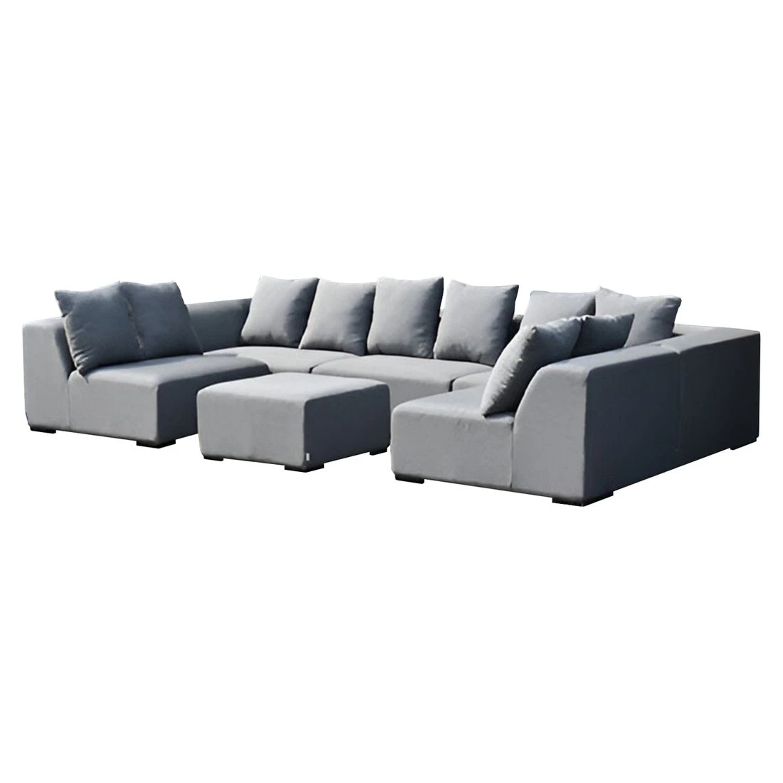 OUTLIV. Buddha Loungeset 6-tlg. Sunbrella Schwarz/Flanelle OUTLIV. Buddha Loungeset 6-tlg. Sunbrella Schwarz/Flanelle -Outliv outliv buddha loungegruppe 6tlg sunbrella schwarz flanelle 1195659 2