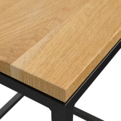 OUTLIV. Flora Beistelltisch 40x41x55cm Stahl/Wildeiche Schwarz/Wildeiche -Outliv outliv by detlef steves flora beistelltisch 40x41x55cm stahl wildeiche 1354158 4