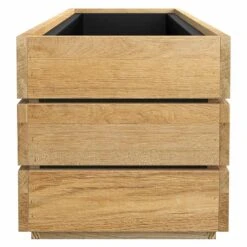 OUTLIV. Flora Pflanzgefäß 120x41x40cm Wildeiche -Outliv outliv by detlef steves flora pflanzgefaess 120x41x40cm wildeiche 1354103 3