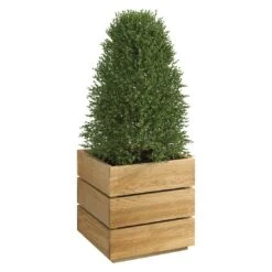 OUTLIV. Flora Pflanzgefäß 40x41x39cm Wildeiche -Outliv outliv by detlef steves flora pflanzgefaess 40x41x39cm wildeiche 1354081 7 1