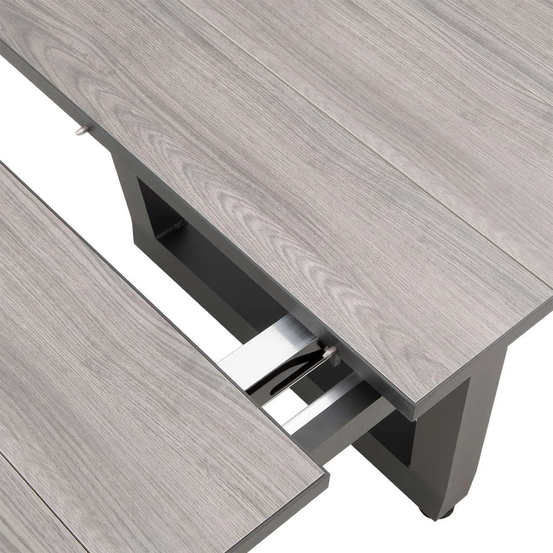 OUTLIV. Calvia Ausziehtisch 200/260x100cm Aluminium/Keramik Anthrazit/Holzoptik-Grau OUTLIV. Calvia Ausziehtisch 200/260x100cm Aluminium/Keramik Anthrazit/Holzoptik-Grau -Outliv outliv calvia ausziehtisch 200 260x100cm alu keramik 1342531 6