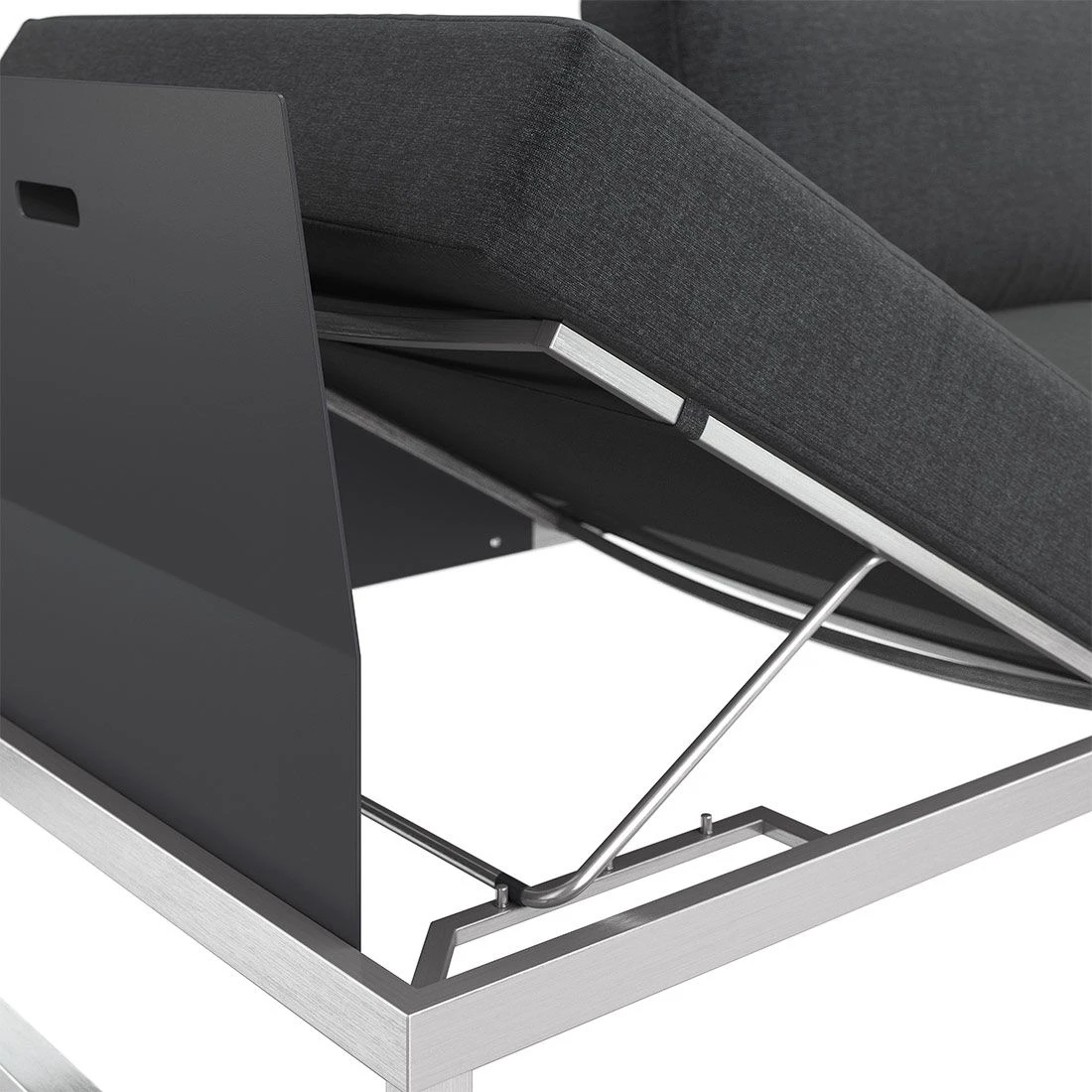 OUTLIV. Capri Gartensofa Schwarz OUTLIV. Capri Gartensofa Schwarz -Outliv outliv capri 3 sitzersofa edelstahl teak inklusive kissen schwarz 1168940 7