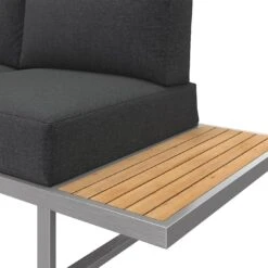 OUTLIV. Capri Ecklounge 3tlg Edelstahl/Teak Schwarz 10 OUTLIV. Capri Ecklounge 3tlg Edelstahl/Teak Schwarz -Outliv outliv capri loungegruppe 3tlg edelstahl teak schwarz 1182393 10