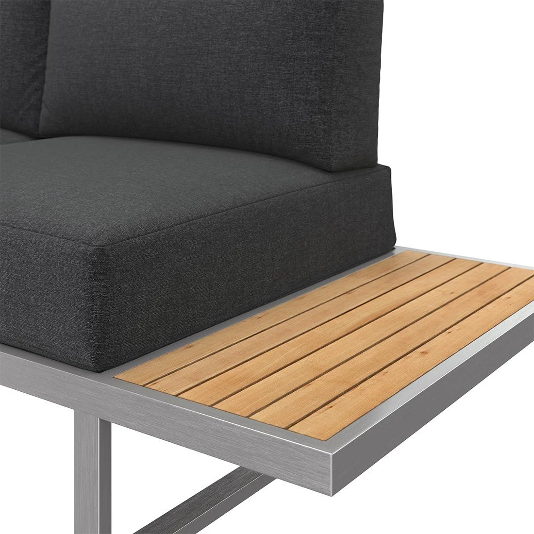 OUTLIV. Capri Ecklounge 3tlg Edelstahl/Teak Schwarz OUTLIV. Capri Ecklounge 3tlg Edelstahl/Teak Schwarz -Outliv outliv capri loungegruppe 3tlg edelstahl teak schwarz 1182393 10