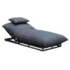 OUTLIV. Cielo Gartenliege Aluminium/Sunbrella Anthrazit/Sooty