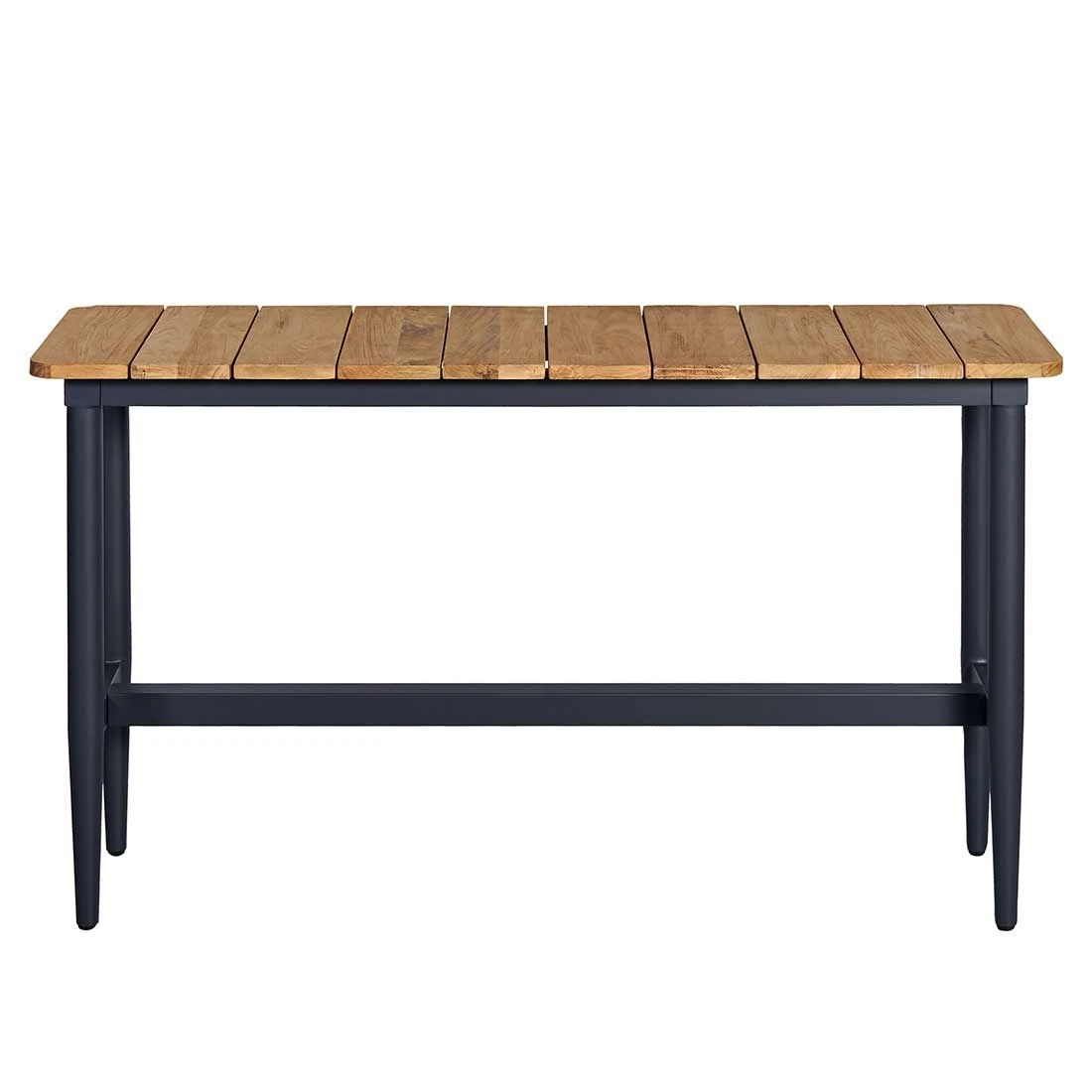 OUTLIV. Clark Gartenbank 140cm Aluminium/Teak recycelt Charcoal/Teak Recycelt OUTLIV. Clark Gartenbank 140cm Aluminium/Teak Recycelt Charcoal/Teak Recycelt -Outliv outliv clark barbank 140cm aluminium teak recycelt 1346436 2