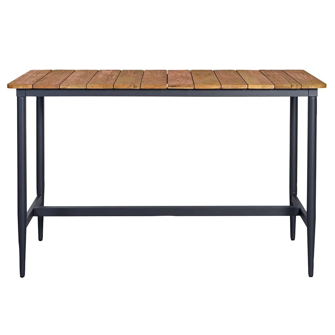 OUTLIV. Clark Bartisch 170x75cm Aluminium/Teak recycelt Charcoal/Teak Recycelt OUTLIV. Clark Bartisch 170x75cm Aluminium/Teak Recycelt Charcoal/Teak Recycelt -Outliv outliv clark bartisch 170x75cm aluminium teak recycelt 1346425 2