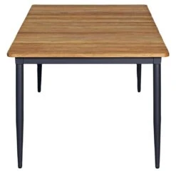 OUTLIV. Clark Gartenmöbelset 3-tlg Tisch 220x100 Aluminium/Teak Recycelt Charcoal/Teak Recycelt -Outliv outliv clark gartenmoebelset 3 tlg aluminium teak recycelt 1400424 4