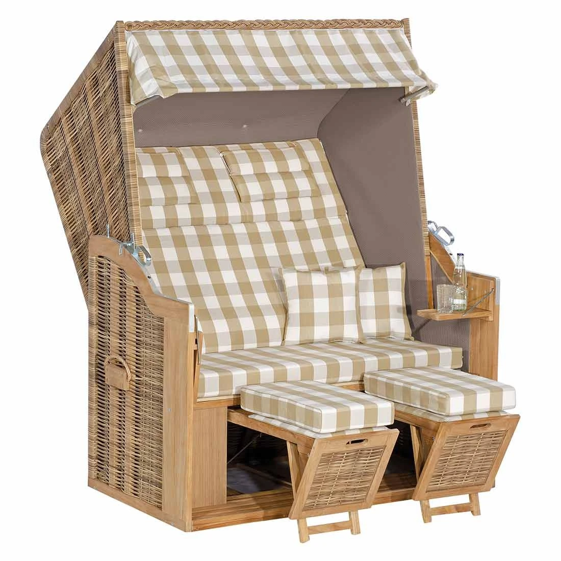 OUTLIV. Cliff Strandkorb Teak/Geflecht Natura-Antik OUTLIV. Cliff Strandkorb Teak/Geflecht Natura-Antik -Outliv outliv cliff garten strandkorb teak geflecht 1343444 1