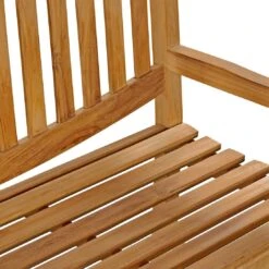 OUTLIV. Cotton Gartenbank Teak Natur -Outliv outliv cotton 3 sitzerbank 180 cm teak natur 1346810 5