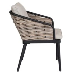 OUTLIV. Da Vinci Gartensessel Aluminium/Geflecht Natur Braun/Stone Sand 3 OUTLIV. Da Vinci Gartensessel Aluminium/Geflecht Natur Braun/Stone Sand -Outliv outliv da vinci diningsessel aluminium geflecht natur braun stone sand 1268237 4