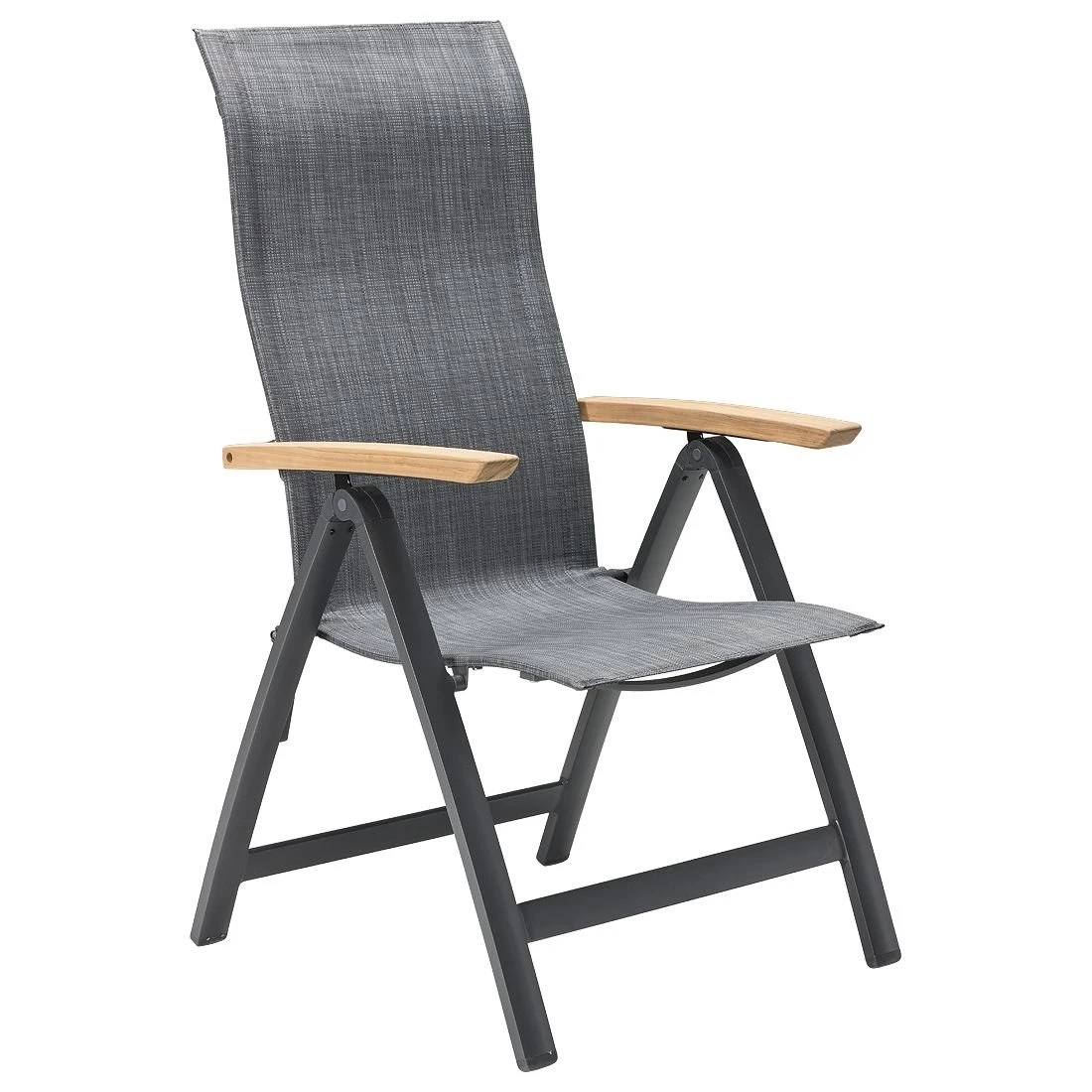 OUTLIV. Davos Klappsessel Aluminium/Textilene Anthrazit/Grau OUTLIV. Davos Klappsessel Aluminium/Textilene Anthrazit/Grau -Outliv outliv davos klappsessel aluminium textilen 1