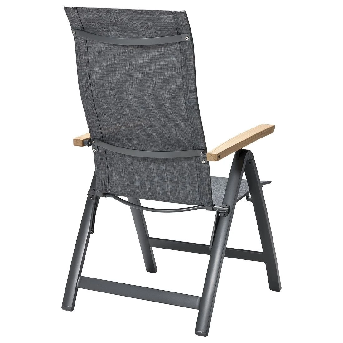OUTLIV. Davos Klappsessel Aluminium/Textilene Anthrazit/Grau OUTLIV. Davos Klappsessel Aluminium/Textilene Anthrazit/Grau -Outliv outliv davos klappsessel aluminium textilen 2