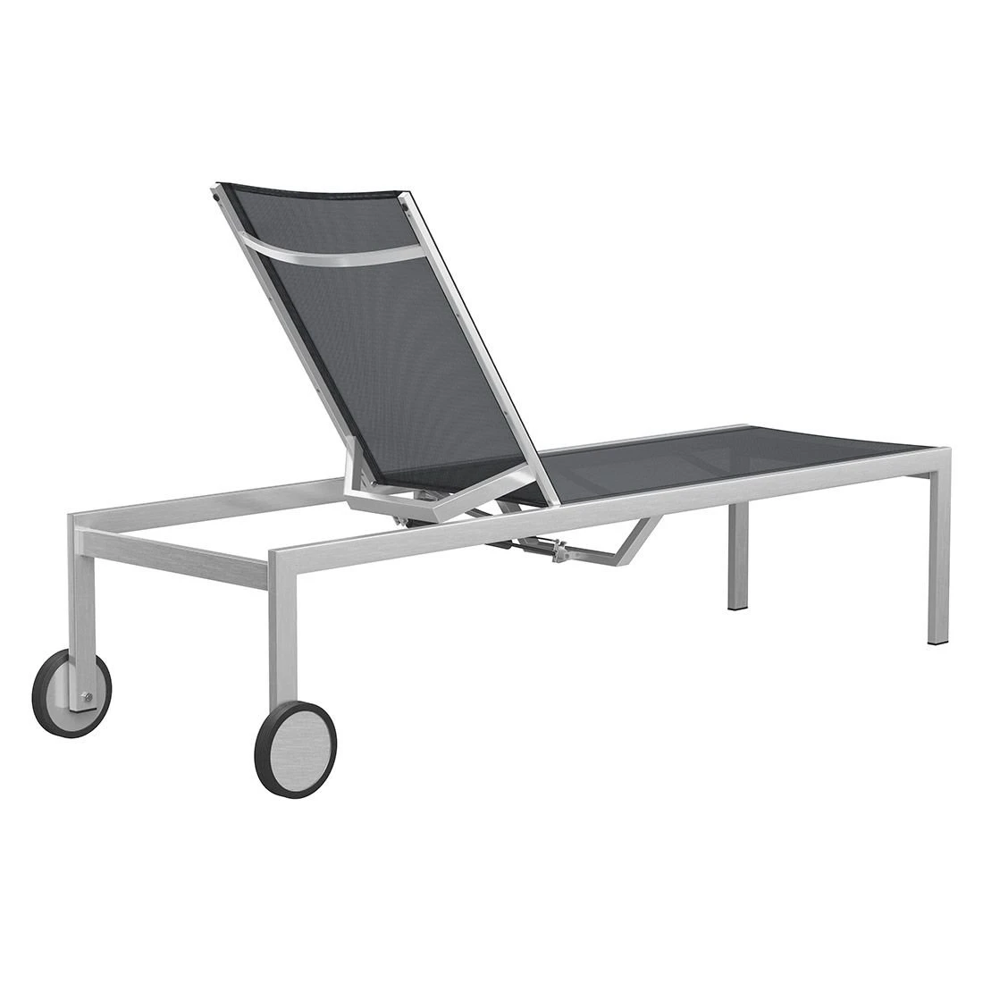 OUTLIV. Oviedo Rollliege Edelstahl/Textilene Silber-Schwarz OUTLIV. Oviedo Rollliege Edelstahl/Textilene Silber-Schwarz -Outliv outliv denver deluxe rollliege edelstahl textilene silber schwarz 7