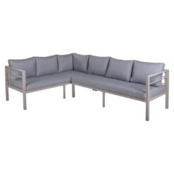 OUTLIV. Dininglounge 4-tlg. Stahl/Olefin Taupe/Grau 3 OUTLIV. Dininglounge 4-tlg. Stahl/Olefin Taupe/Grau -Outliv outliv dininglounge 4 tlg aluminium olefin 1429541 4