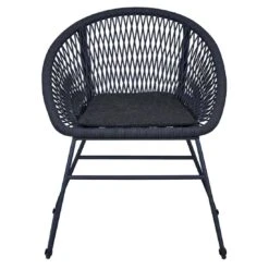 OUTLIV. Edson Gartensessel Aluminium/Rope Inkl. Kissen Charcoal -Outliv outliv edson diningsessel aluminium rope inkl kissen 1347250 3