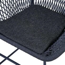 OUTLIV. Edson Gartensessel Aluminium/Rope Inkl. Kissen Charcoal -Outliv outliv edson diningsessel aluminium rope inkl kissen 1347250 5