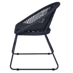 OUTLIV. Edson Gartenmöbel-Set 5-tlg. Tisch Ø130cm Charcoal -Outliv outliv edson gartenmoebel set 5 tlg tisch durchm130cm 1415527 6