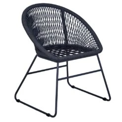 OUTLIV. Edson Gartenmöbel-Set 5-tlg. Tisch Ø130cm Charcoal -Outliv outliv edson gartenmoebel set 5 tlg tisch durchm130cm 1415527 8