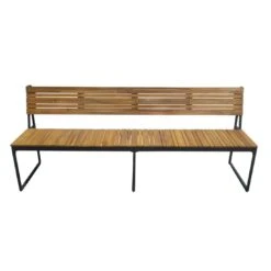 OUTLIV. Floris Gartenbank Stahl/Akazie Anthrazit/Teaklook 3 OUTLIV. Floris Gartenbank Stahl/Akazie Anthrazit/Teaklook -Outliv outliv floris 3 sitzerbank 200cm stahl akazie schwarz natur 1244037 4