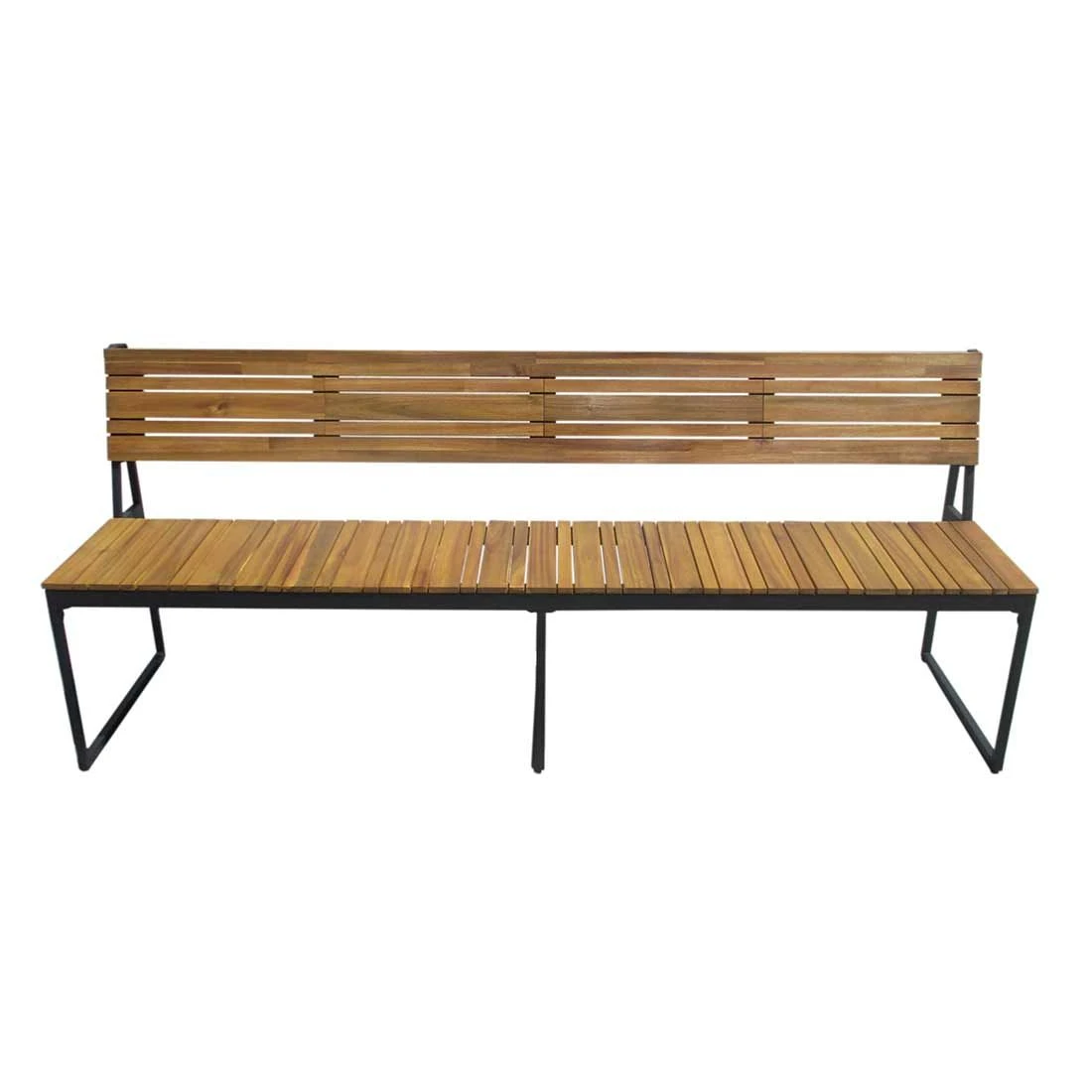 OUTLIV. Floris Gartenbank Stahl/Akazie Anthrazit/Teaklook OUTLIV. Floris Gartenbank Stahl/Akazie Anthrazit/Teaklook -Outliv outliv floris 3 sitzerbank 200cm stahl akazie schwarz natur 1244037 4