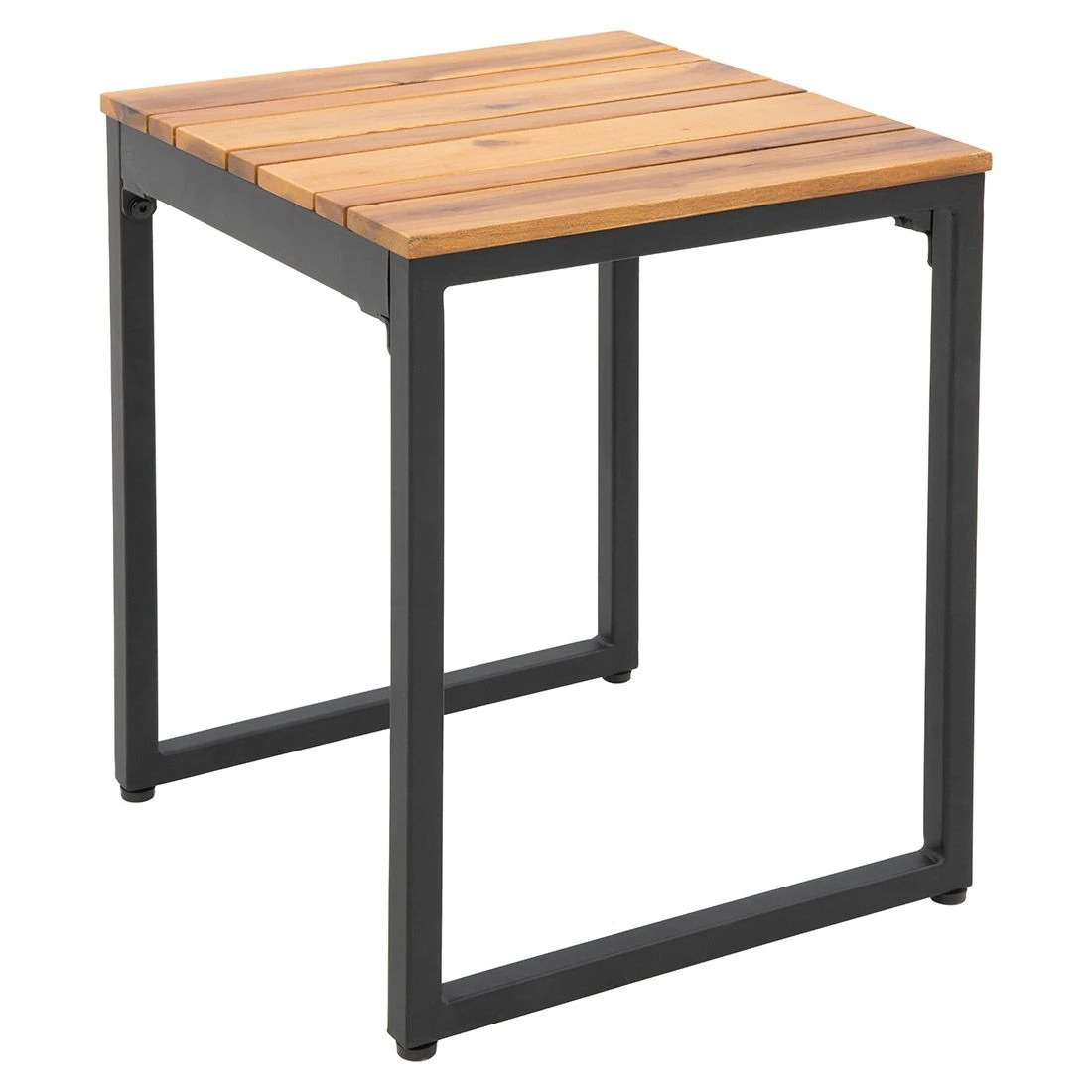 OUTLIV. Floris Hocker Stahl/Akazie Schwarz/Natur OUTLIV. Floris Hocker Stahl/Akazie Schwarz/Natur -Outliv outliv floris hocker stahl akazie 1343213 1