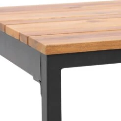 OUTLIV. Floris Hocker Stahl/Akazie Schwarz/Natur 4 OUTLIV. Floris Hocker Stahl/Akazie Schwarz/Natur -Outliv outliv floris hocker stahl akazie 1343213 5