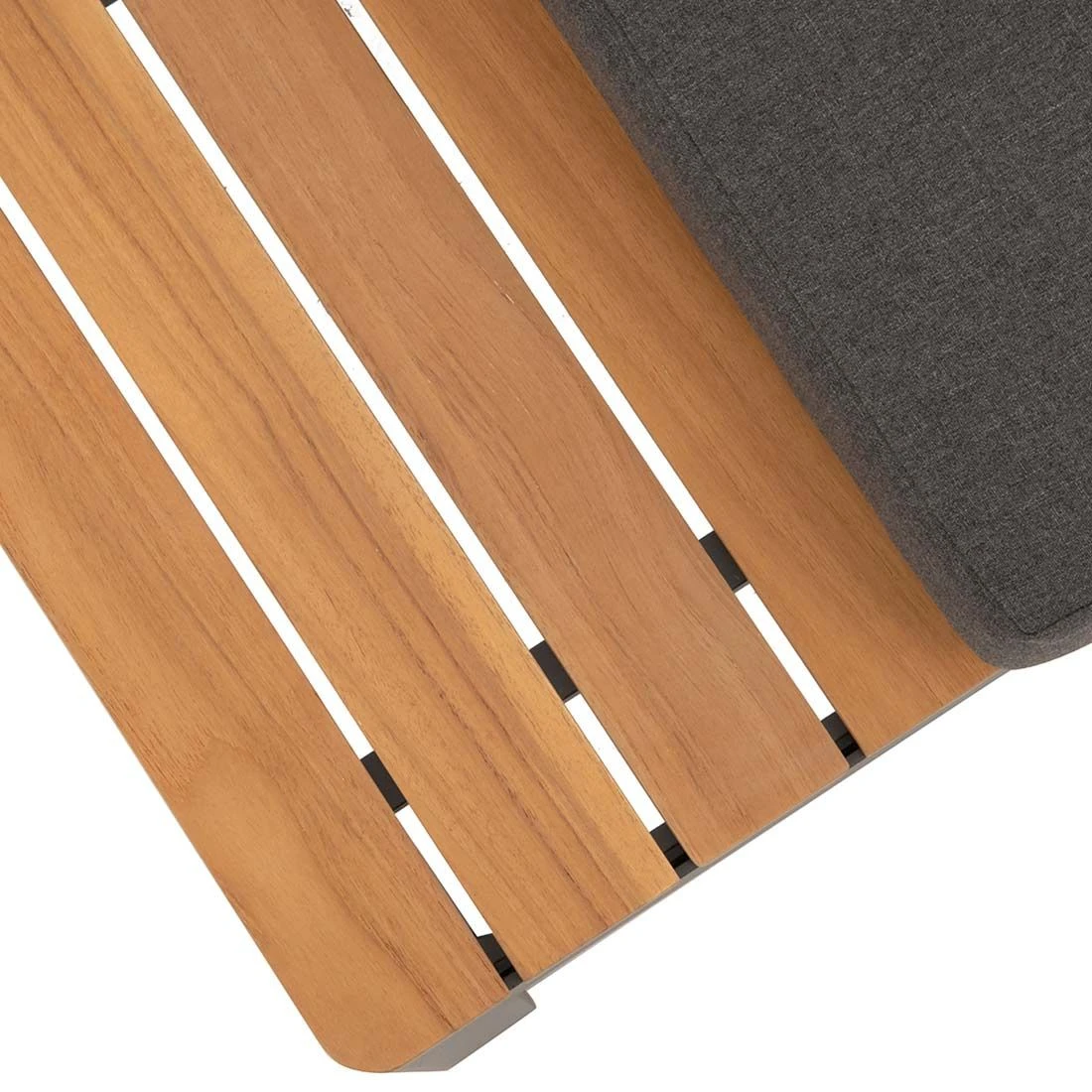 OUTLIV. Freddo Ecklounge 4-teilig Aluminium/Polster/Teak Dunkelgrau OUTLIV. Freddo Ecklounge 4-teilig Aluminium/Polster/Teak Dunkelgrau -Outliv outliv freddo loungeecke 4 teilig aluminium polster teak 1355027 10