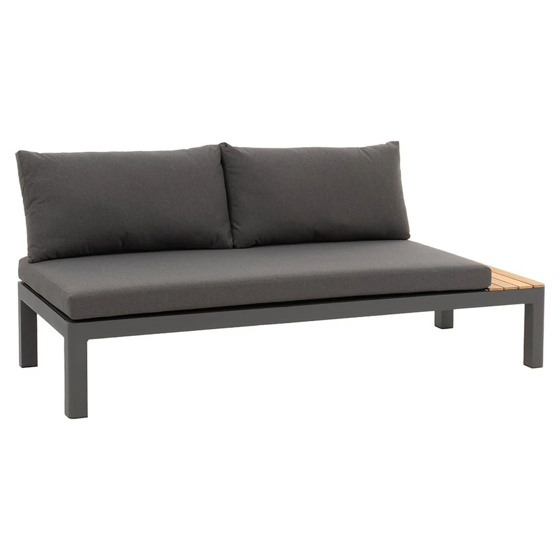 OUTLIV. Freddo Ecklounge 4-teilig Aluminium/Polster/Teak Dunkelgrau OUTLIV. Freddo Ecklounge 4-teilig Aluminium/Polster/Teak Dunkelgrau -Outliv outliv freddo loungeecke 4 teilig aluminium polster teak 1355027 5
