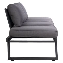 OUTLIV. Gartenliege Aluminium/Polyester Anthrazit -Outliv outliv gartentagesbett aluminium polyester 1435162 3