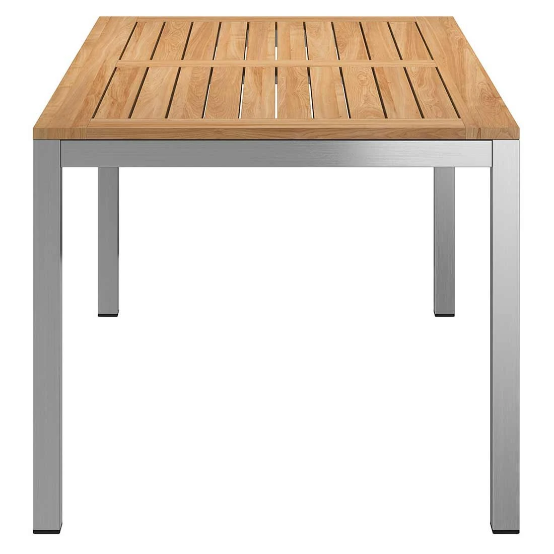 OUTLIV. Gartentisch 160x90 cm Edelstahl/Teak OUTLIV. Gartentisch 160x90 Cm Edelstahl/Teak -Outliv outliv gartentisch 160x90 cm edelstahl teak edelstahl teak 1177080 3