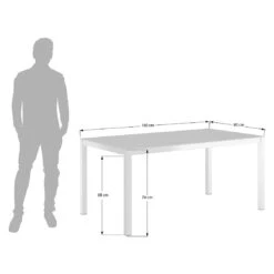 OUTLIV. Gartentisch 160x90cm Edelstahl/Dekton Silber/Bromo 5 OUTLIV. Gartentisch 160x90cm Edelstahl/Dekton Silber/Bromo -Outliv outliv gartentisch 160x90cm edelstahl dekton 1482737 6