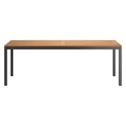 OUTLIV. Gartentisch 220x100 Cm Alumininum/Teak Anthrazit/Natur 1 OUTLIV. Gartentisch 220x100 Cm Alumininum/Teak Anthrazit/Natur -Outliv outliv gartentisch 220x100 cm alumininum teak 1446503 2