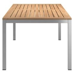 OUTLIV. Gartentisch 220x100 Cm Edelstahl/Teak Silber/Natur 2 OUTLIV. Gartentisch 220x100 Cm Edelstahl/Teak Silber/Natur -Outliv outliv gartentisch 220x100 cm edelstahl teak 1446481 3