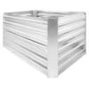 OUTLIV. Hochbeet 100x60x57cm Stahl Silber