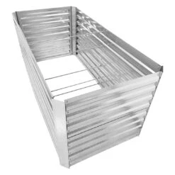 OUTLIV. Hochbeet 160x80x77cm Stahl Silber -Outliv outliv hochbeet 160x80x77cm stahl silber 1262440 3
