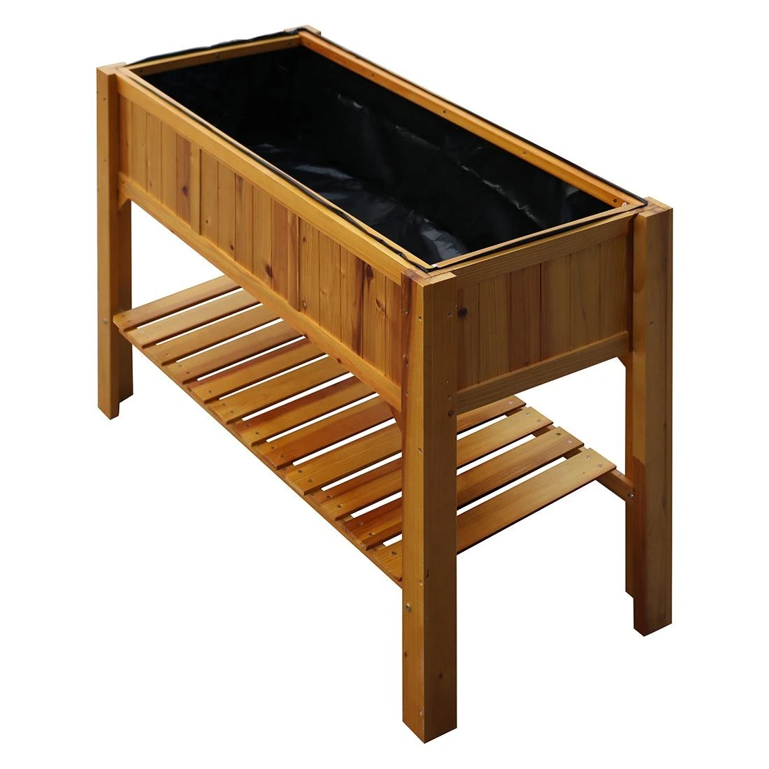 OUTLIV. Hochbeet mit Ablage Tanne Braun OUTLIV. Hochbeet Mit Ablage Tanne Braun -Outliv outliv hochbeet mit ablage tannenholz 1340474 2